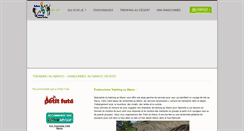 Desktop Screenshot of ecotourisme-trek-maroc.com